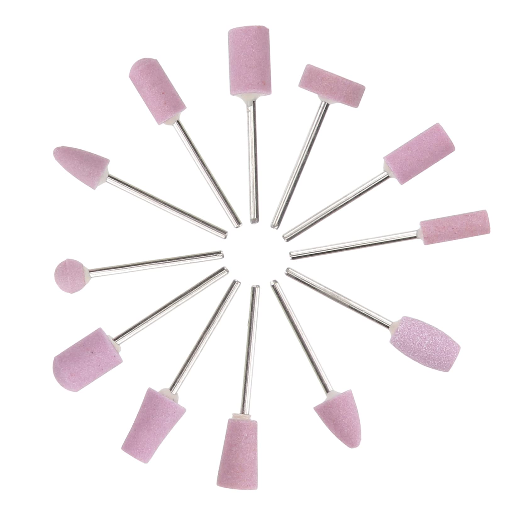 Minkissy 12-in-1 Nail Drill Bits Set - Professional Manicure Quartz Drill Kit with Cuticle Cleaner Tools for Women | Perfect for Home & Salon Nail Care, Pedicures & DIY Nail Art