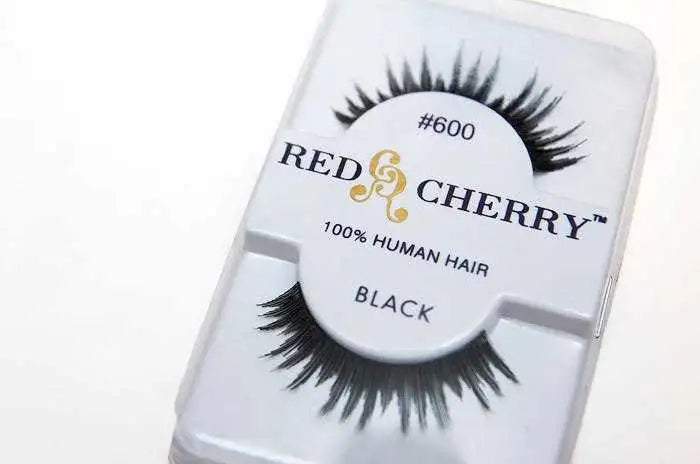 600 Pairs Red Cherry False Eyelashes - Natural Volume Lashes for Dramatic Eye Look | Perfect for Parties, Weddings & Special Occasions | Cruelty-Free & Reusable Eyelash Extensions