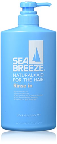 Shiseido SEA BREEZE Hair Care Shampoo | Rinse-in Shampoo 600ml for Smooth & Shiny Hair | Perfect for Daily Use & Salon-Style Treatment at Home