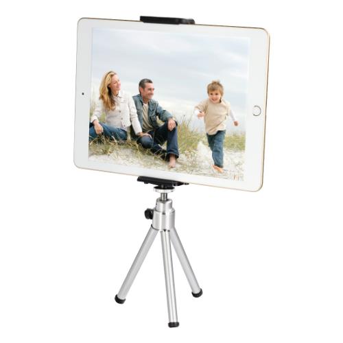 Hama Universal Smartphone & Tablet Holder Stand - Adjustable & Sturdy for Hands-Free Viewing - Perfect for Home, Office, and Travel Use