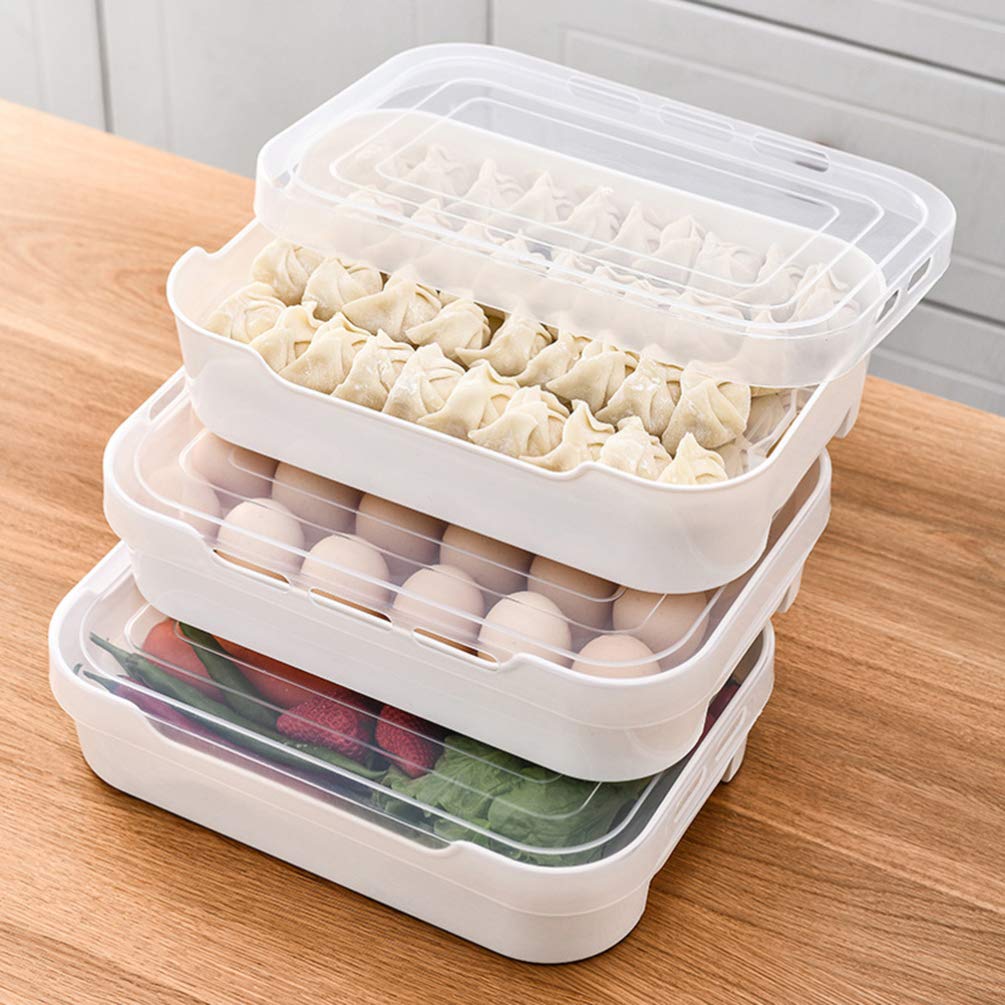 24-Pack Egg Container - Durable Egg Tray & Holder for Fresh Eggs - Perfect for Refrigerator Storage, Farm Fresh Eggs & Kitchen Organization