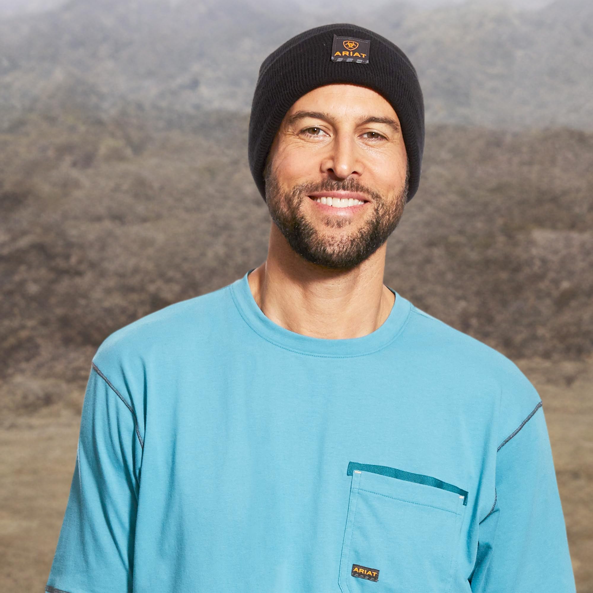 ARIAT Rebar Watch Cap - Warm & Durable Beanie for Men & Women - Perfect for Winter Work, Outdoor Adventures & Casual Wear