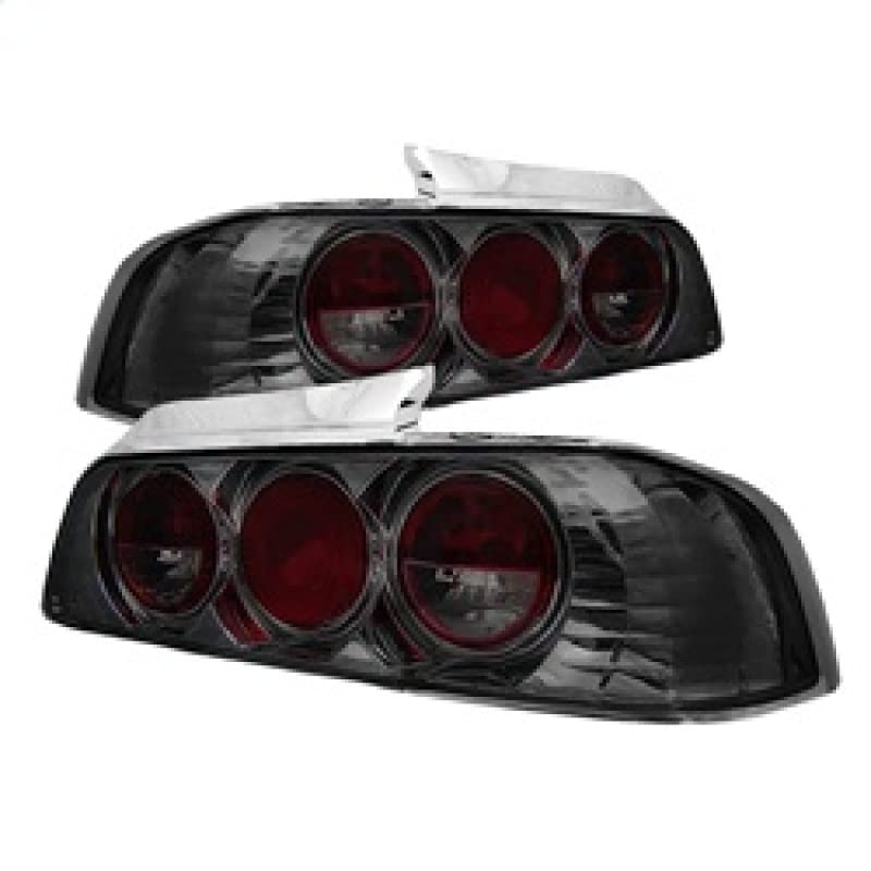 Spyder Auto 5005304 Euro Style LED Tail Lights - Chrome/Smoked Lens - Compatible with [Vehicle Model] - Enhanced Visibility & Style for Night Driving