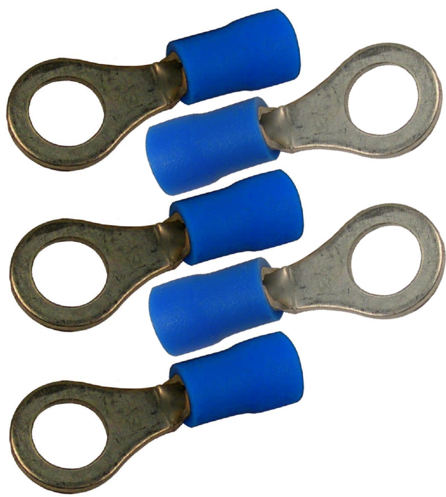 PM V1805QT Vinyl #10 Ring - Pack of 5 - Durable Plastic Binder Rings for Office, School & Home Organization - Perfect for Filing, Notebooks & DIY Projects