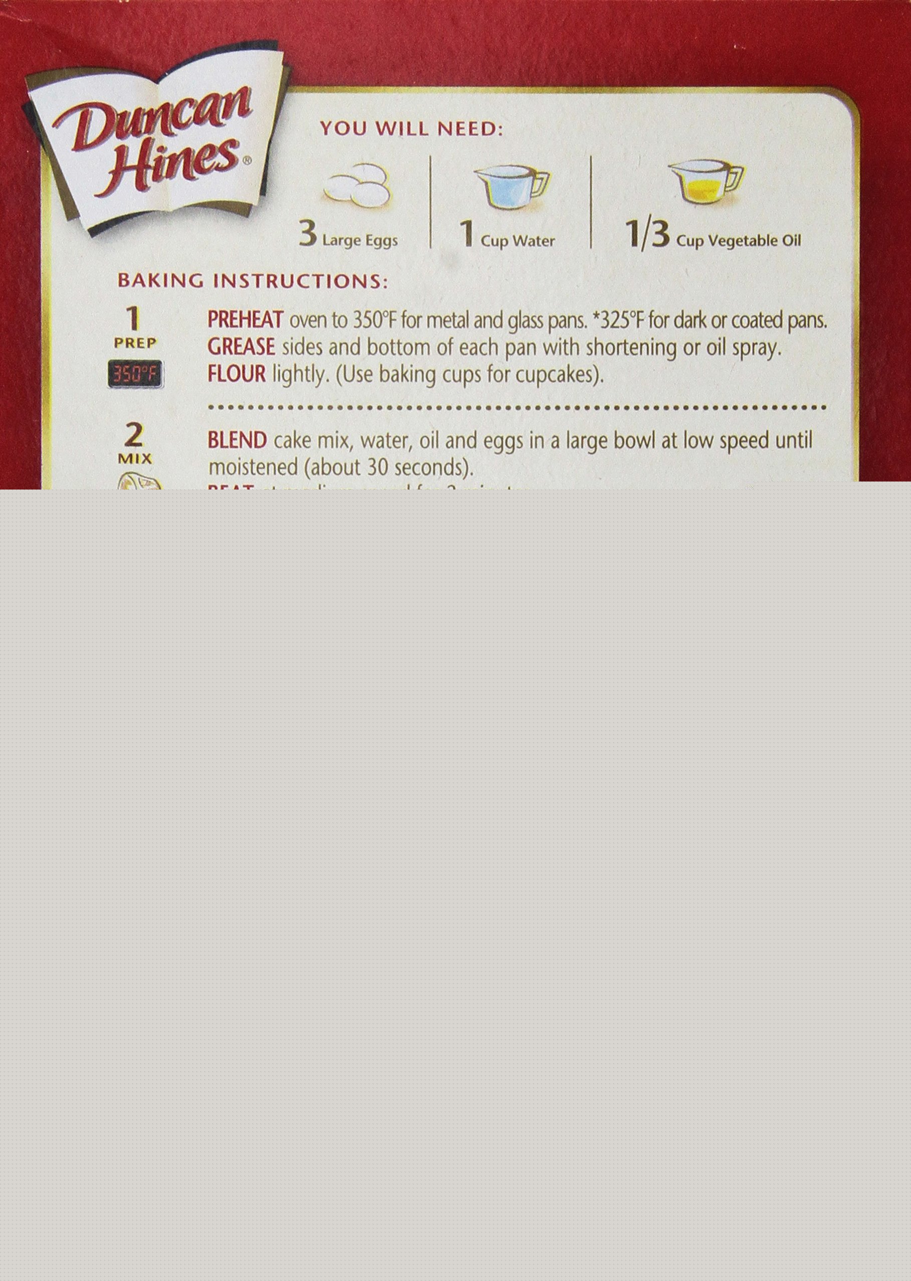Duncan Hines Signature Red Velvet Cake Mix - 16.5 Oz (Pack of 6) | Moist & Fluffy Cake Mix for Birthdays, Holidays & Special Occasions | Easy Baking Mix for Homemade Cakes & Desserts