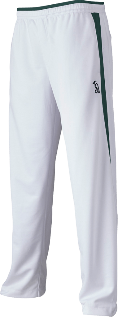 Kookaburra Pro Player White Cricket Pants - Premium Cricket Trousers for Men | Breathable & Comfortable for Practice & Matches