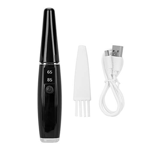 JM01 Electric Eyelash Curler - Rechargeable Heated Eyelash Curling Tool for Perfect Curls | Black | Ideal for Home, Travel & Professional Makeup Use