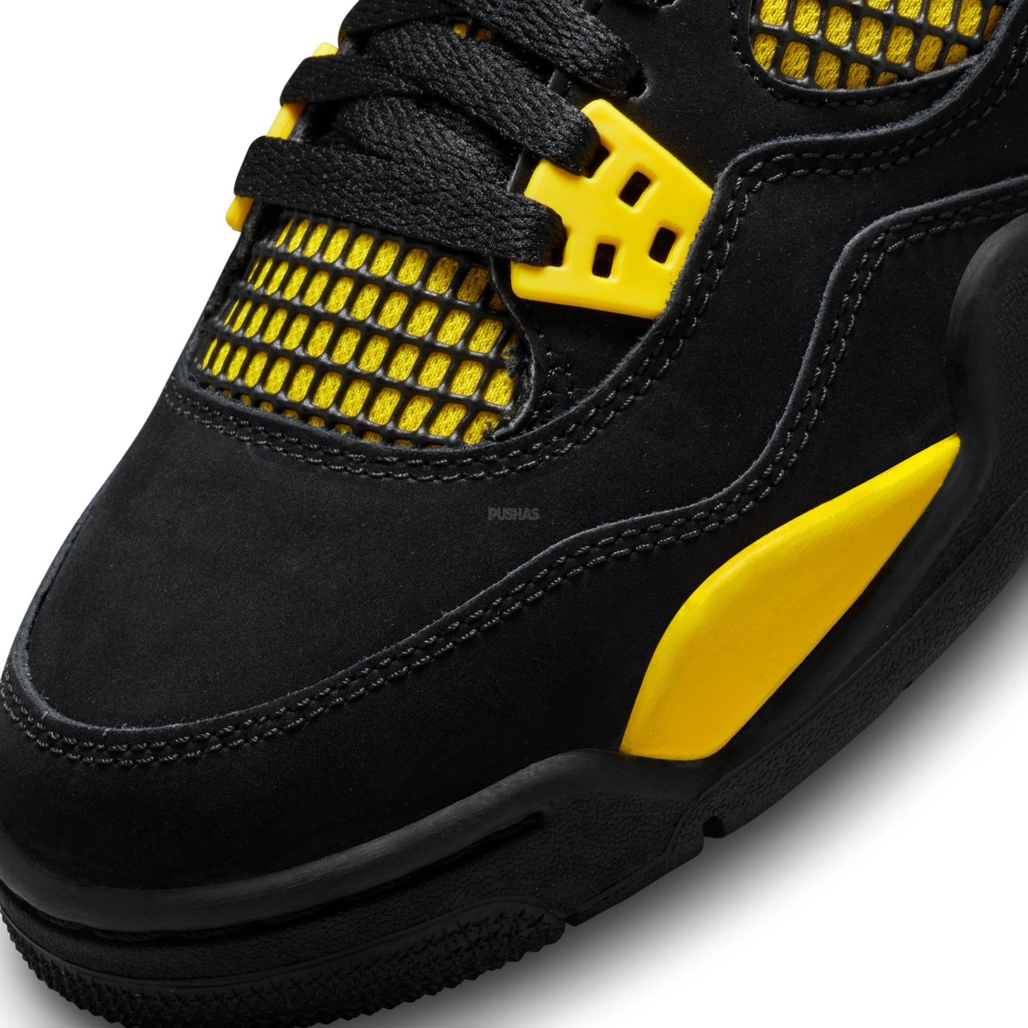Air Jordan 4 Retro 'Thunder' GS Sneakers (2023) - Basketball Shoes for Women & Girls - Perfect for Streetwear, Gym & Casual Wear