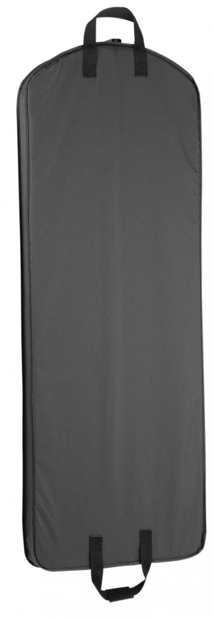WallyBags Lightweight Durable Garment Bag for Travel and Storage - Classic Navy 60-inch Suit Cover | Perfect for Business Trips, Weddings & Long-Term Clothes Protection