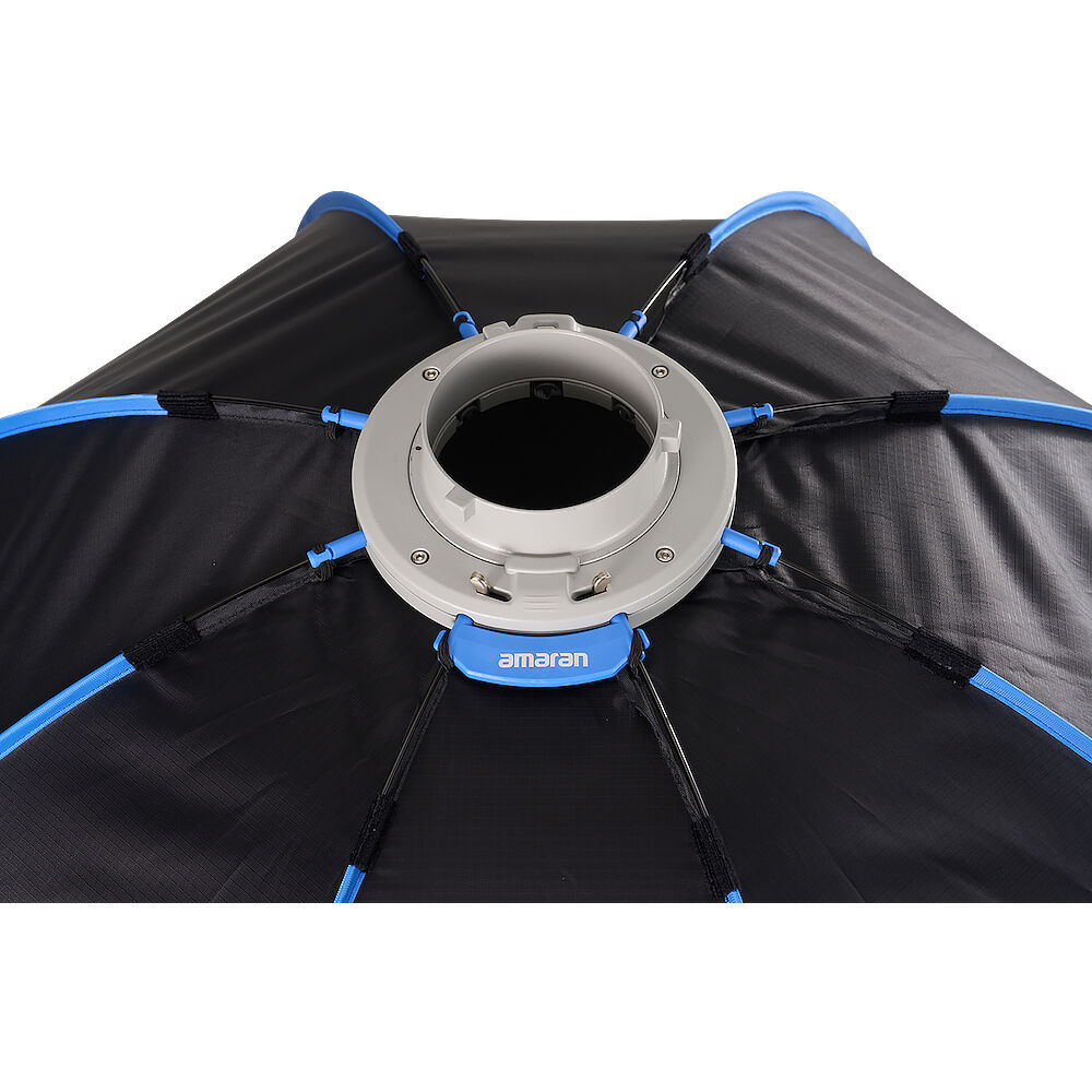 120cm Amaran Octa Dome Softbox - 4' Professional Photography Lighting for Studio, Portrait & Video Production