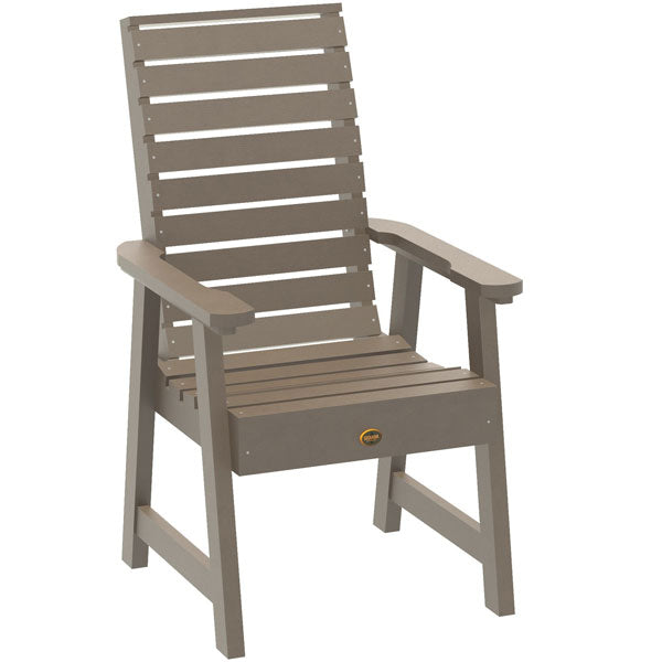 Glennville Dining Arm Chair - Modern Upholstered Dining Room Chair with Padded Seat - Perfect for Kitchen, Dining Room, and Home Office Use