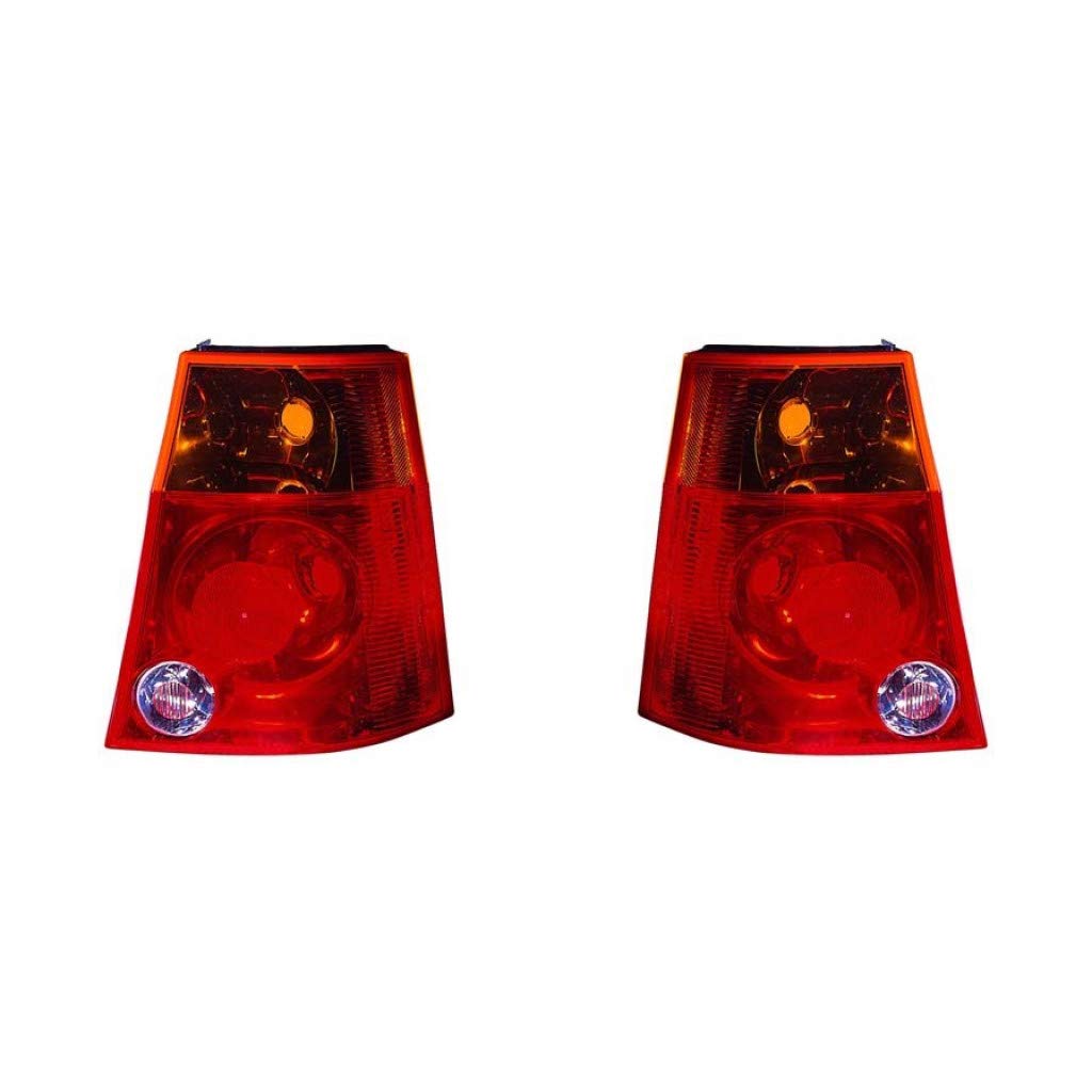 2005-2008 Chrysler Pacifica Tail Light Assembly Pair - Driver & Passenger Side - CAPA Certified - Compatible with CH2800171, CH2801171, 5103331AB, 5103330AB, 5103331AA - Perfect for Replacement & Car Restoration Projects