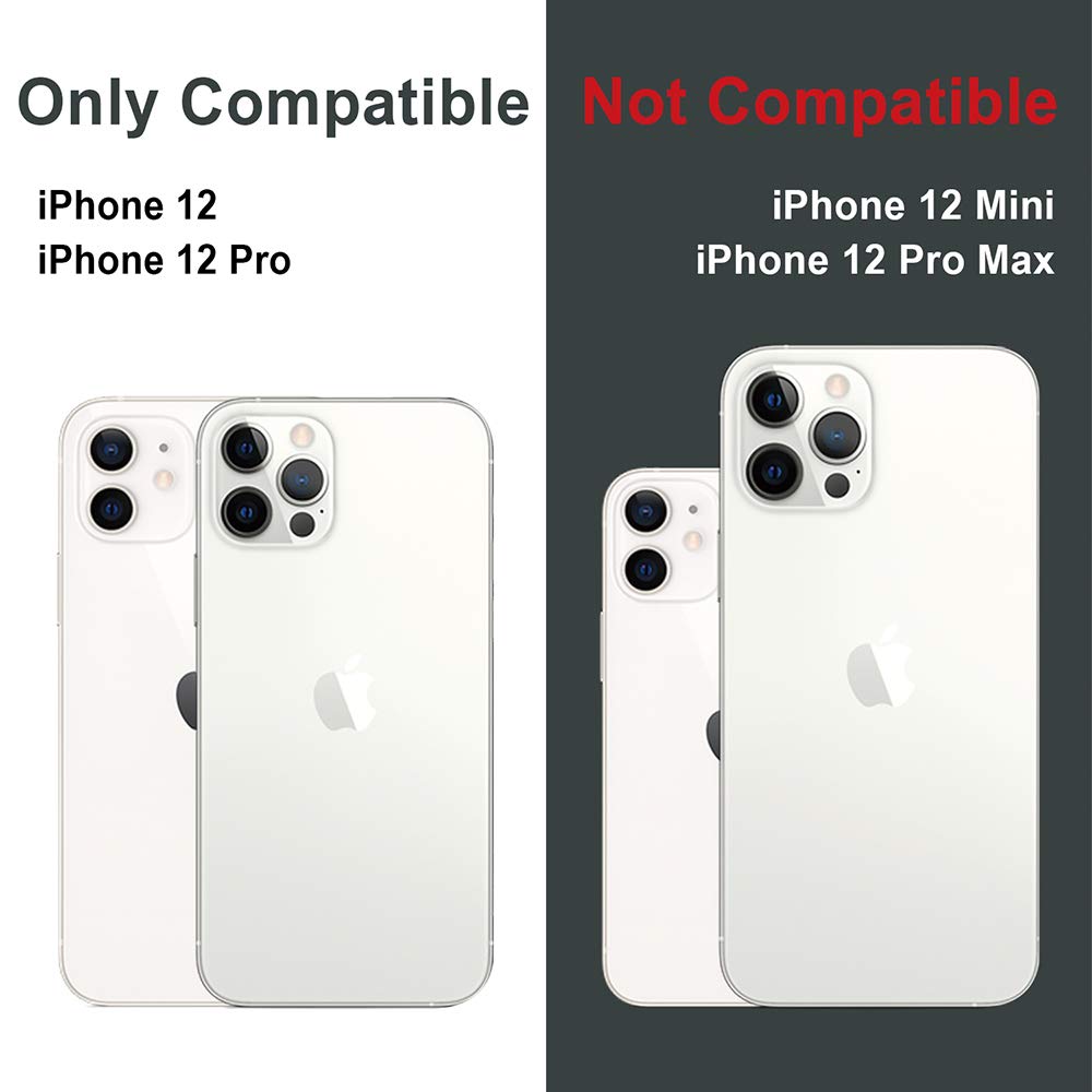 TORU DX Slim Dual Layer Protective Case for iPhone 12 & iPhone 12 Pro - Marble Design | Shockproof & Scratch Resistant Cover for Everyday Use, Work & Travel