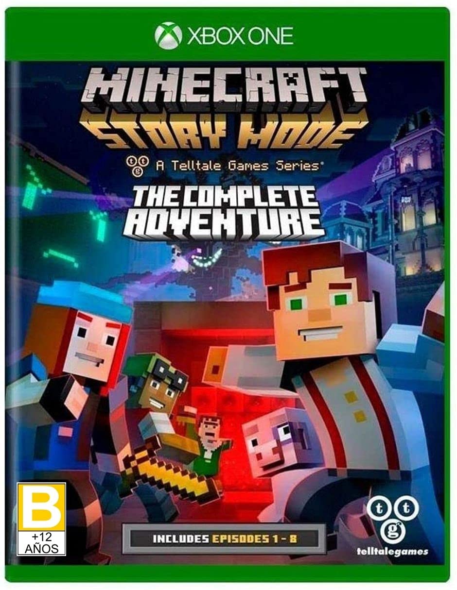 Minecraft: Story Mode - The Complete Adventure for Xbox One - Interactive Storytelling Game for Kids & Teens - Perfect for Family Game Nights & Solo Play