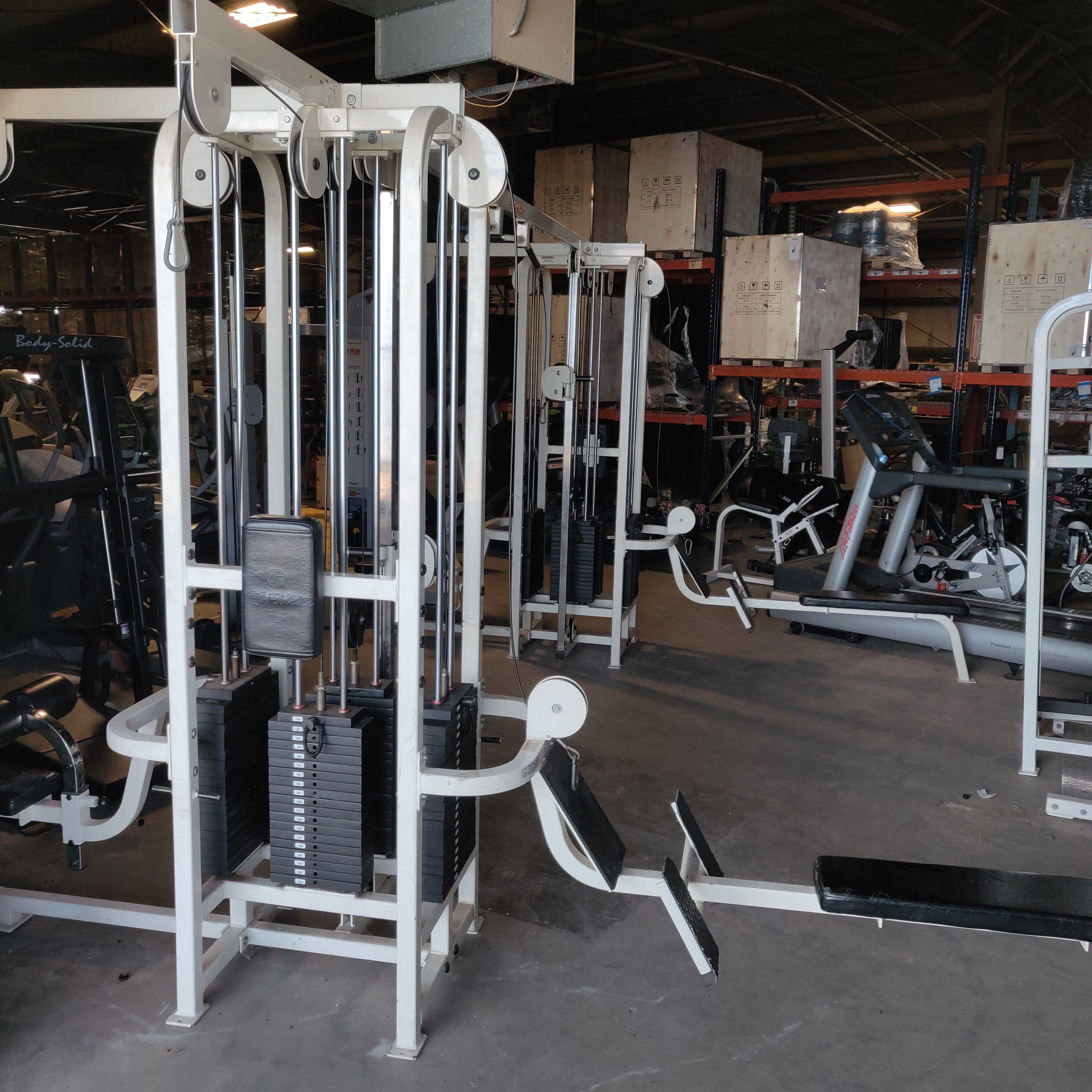 Life Fitness Pro Series 8 Stack Home Gym - Premium Strength Training Equipment for Full Body Workouts | Perfect for Home Gyms, Personal Training & Fitness Enthusiasts