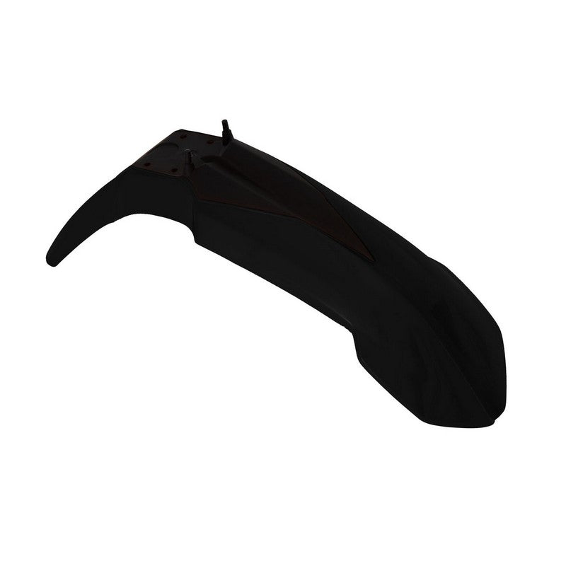 KTM 65SX 09-12 Front Fender Replacement - RTECH Black Plastic Fender KT04007001 | Dirt Bike Motorcycle Front Fender for Off-Road Racing & Trail Riding