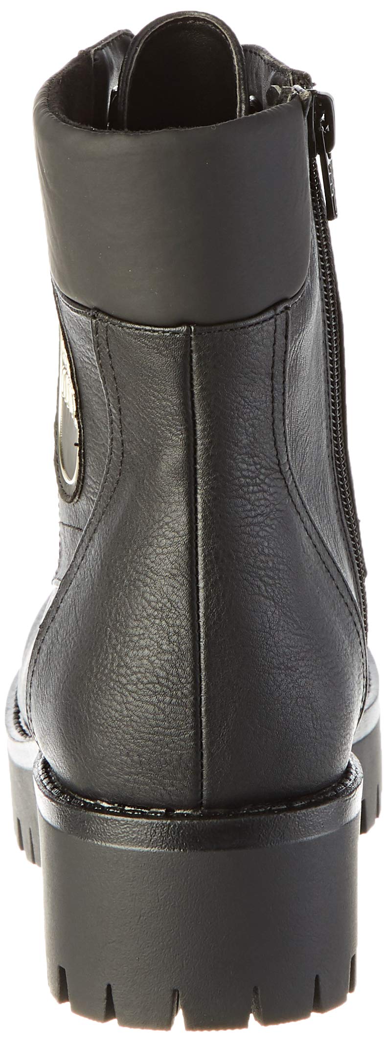 Versace Jeans Women's Combat Boots - Stylish Leather Ankle Boots for Fashion & Everyday Wear | Perfect for Street Style, Night Out & Fall Winter Outfits