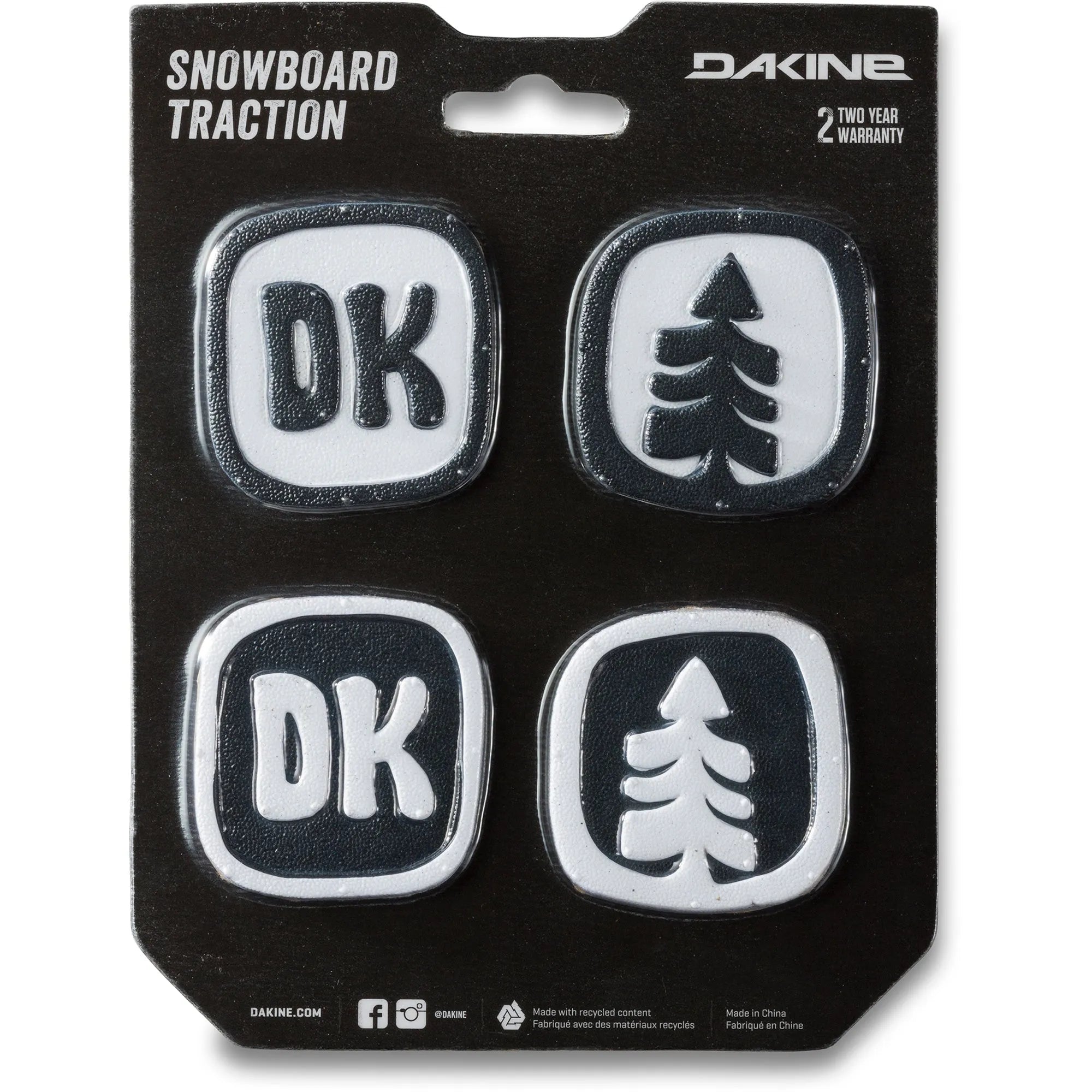 Dakine DK Dots Stomp Pad - Non-Slip Snowboard Traction Pad for Enhanced Grip and Control | Perfect for Snowboarding, Skiing, and Winter Sports