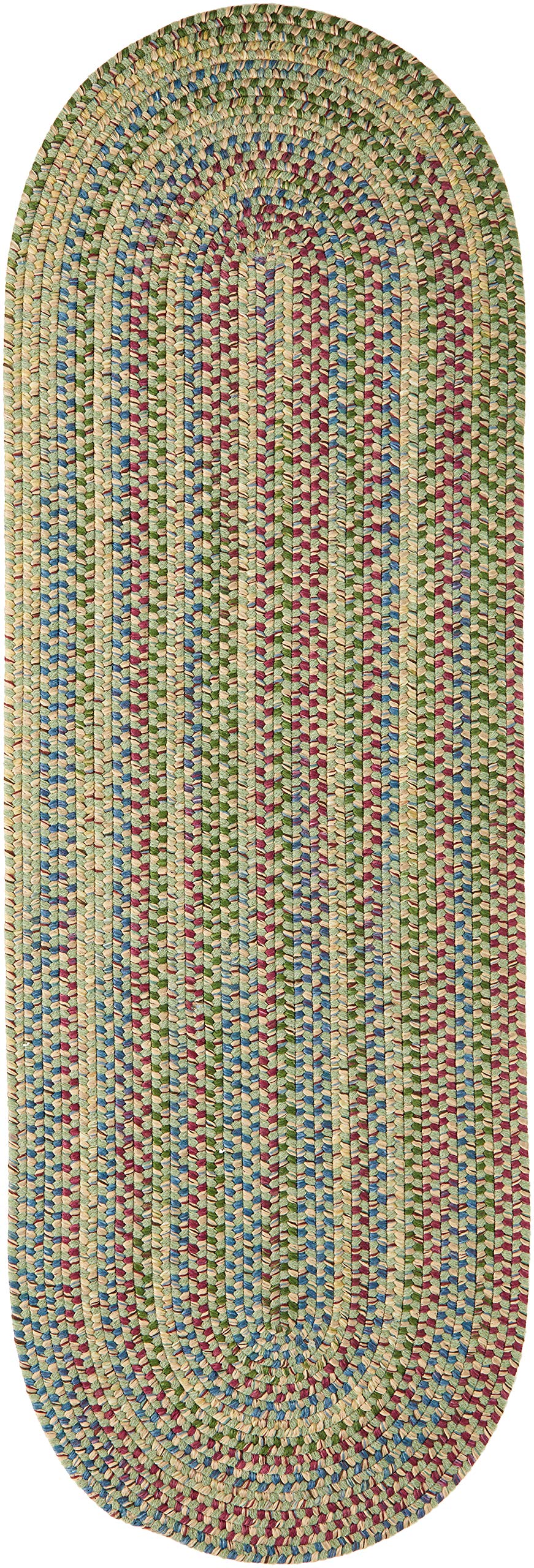 Colonial Mills Twilight Area Rug 2x7 Feet - Soft Indoor Runner for Living Room, Bedroom, Hallway - Palm Design Boho Chic Decor