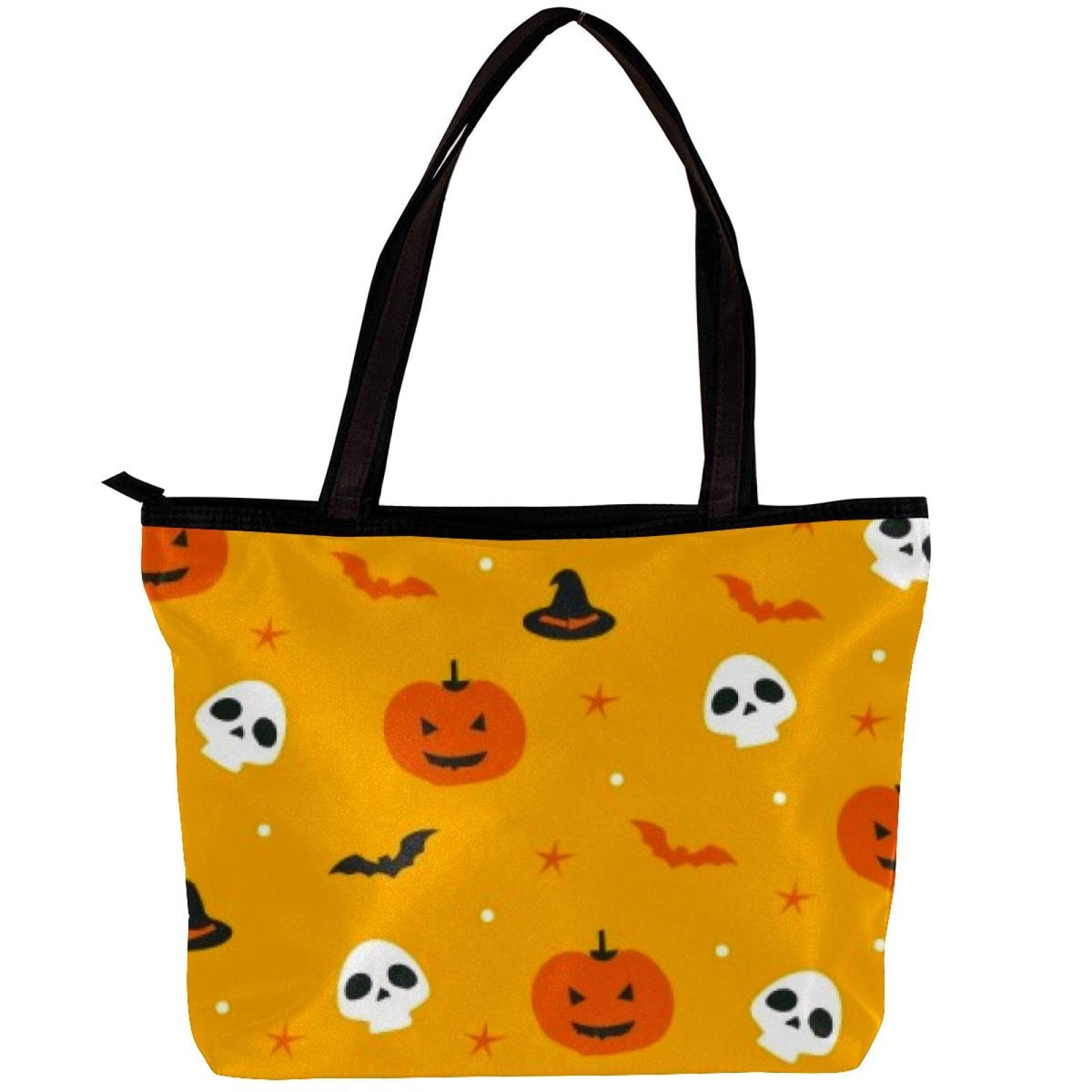 Stylish Women's Tote Shoulder Bag with Inner Pouch - Mushroom Print Fashion Handbag for Work, Travel & Shopping | Durable & Spacious Crossbody Purse