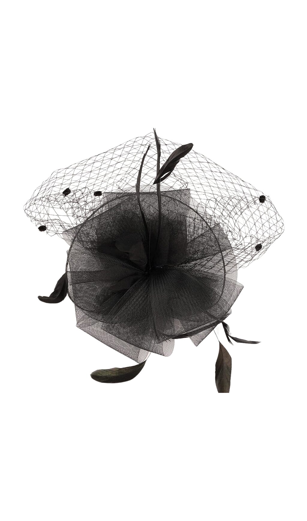 Elegant Cocktail Hats with Mesh & Veil - Stylish Women's Party Headwear for Weddings, Tea Parties & Special Occasions