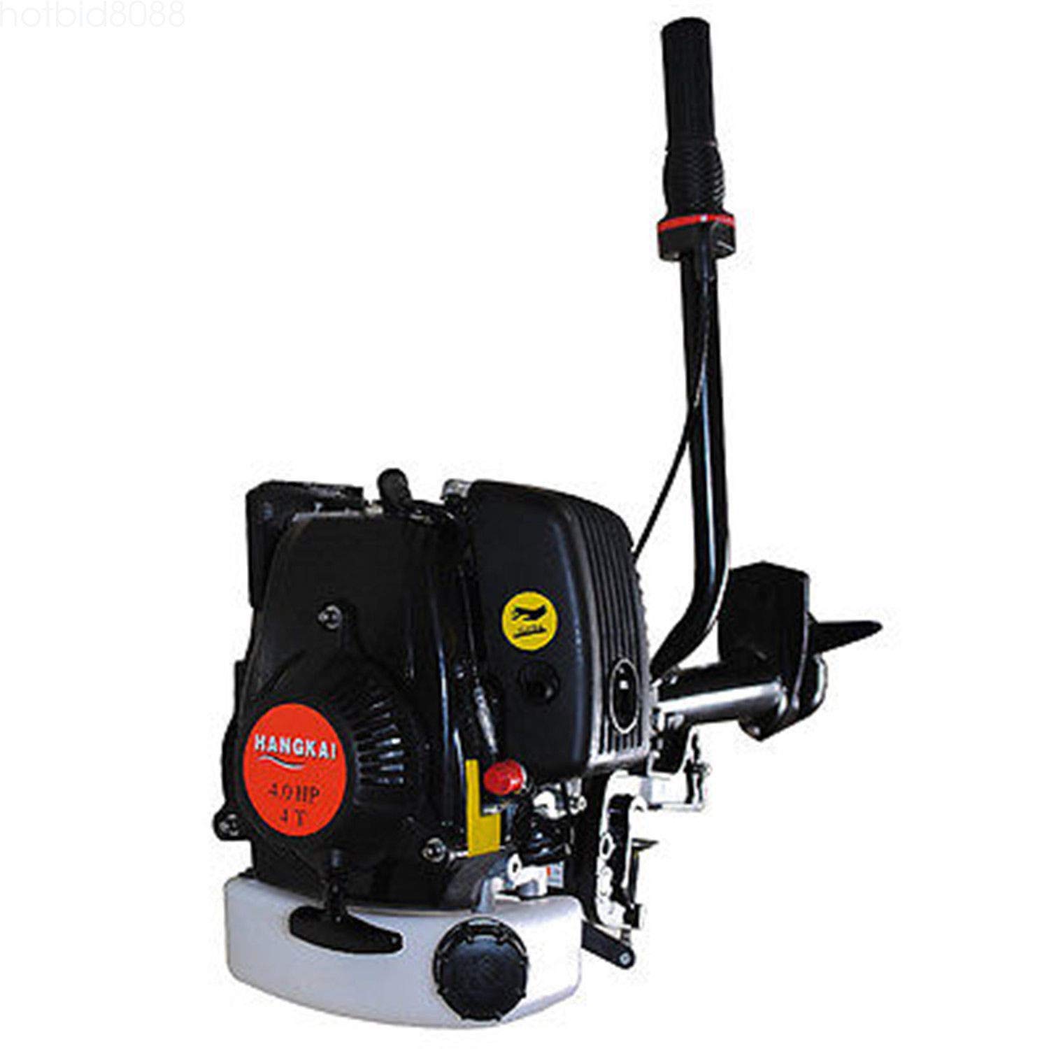 4 Stroke 4 HP Outboard Motor Engine for Fishing Boat - Lightweight & Reliable Air Cooling System - Fast US Shipping - Perfect for Lakes, Rivers & Coastal Fishing Adventures