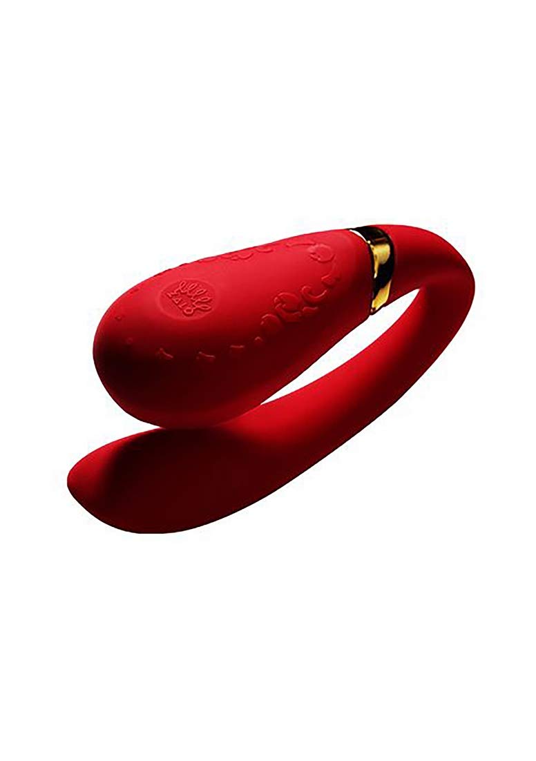 ZALO Fanfan Wireless Waterproof Couples Massager Set with Remote Control | 8 Adjustable Vibration Modes, USB Rechargeable | 1-Year Warranty | Bright Red | Perfect for Romantic Nights, Long-Distance Relationships & Spicing Up Intimacy