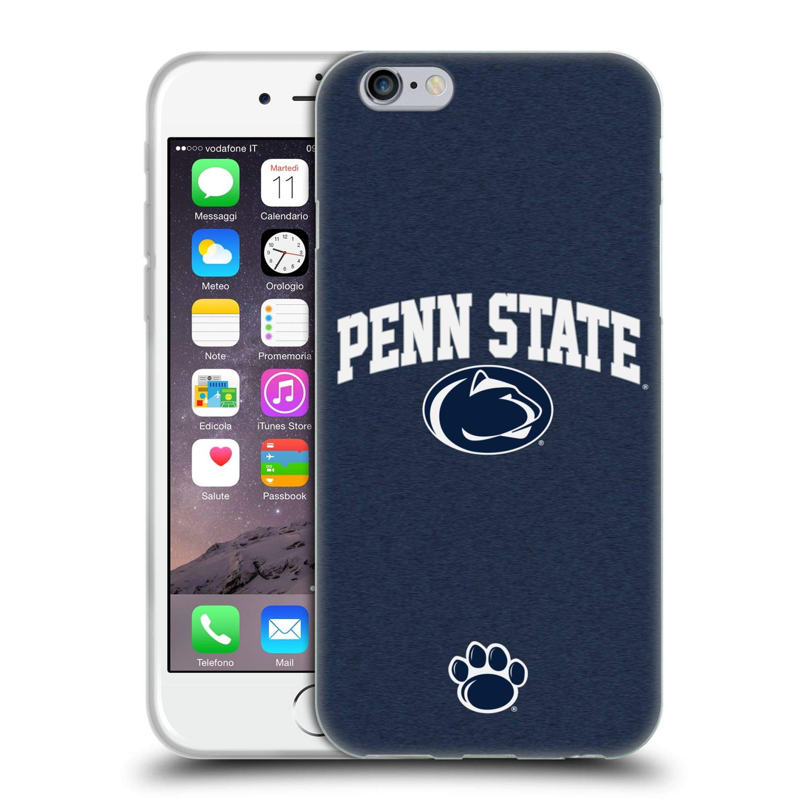 Official Pennsylvania State University PSU iPhone 6/6s Soft Gel Case - Licensed Campus Logotype Design by Head Case | Perfect for School Pride, Alumni Gifts & College Game Day Accessories