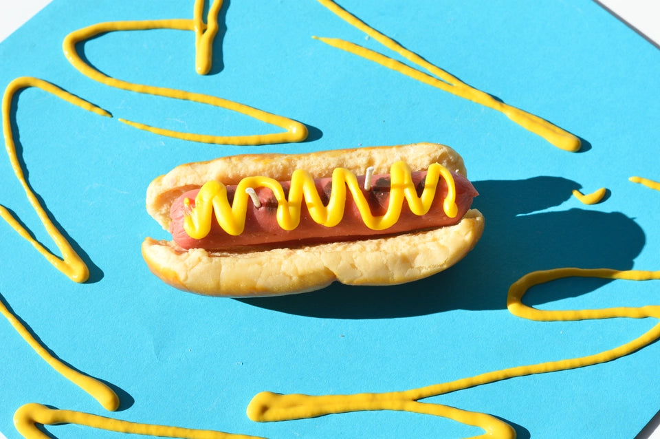 Hot Dog Scented Candle - Realistic Food Aroma Soy Wax Candle for Home, Kitchen & BBQ Party Decor | Long Lasting Fragrance for Relaxation & Gifts