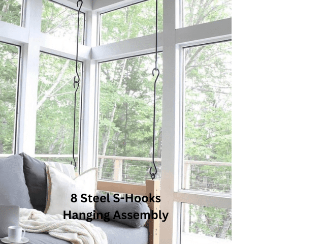 **NEW** Edisto Swing Bed - Outdoor Porch Swing with Weather-Resistant Cushions - Perfect for Patio, Garden, and Backyard Relaxation