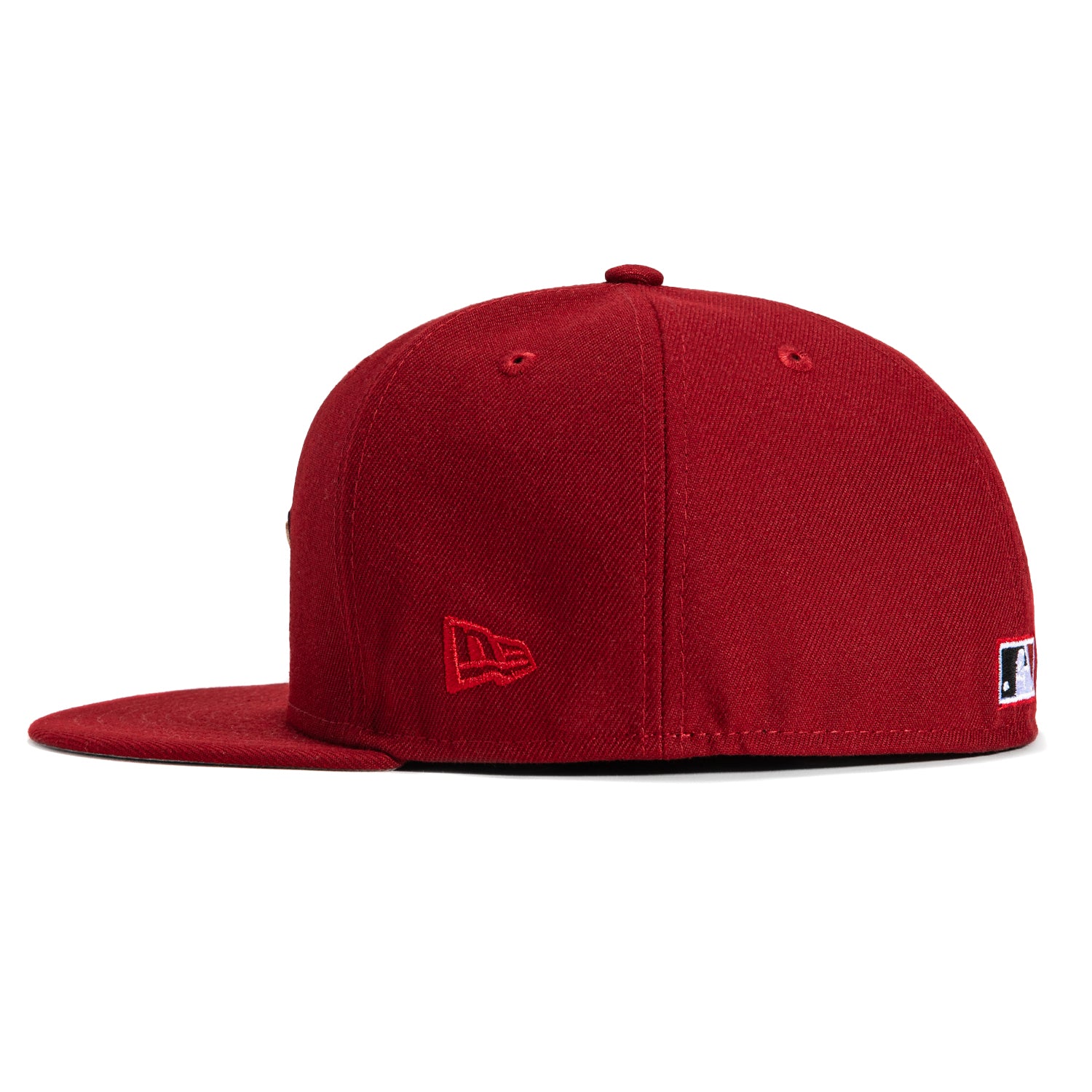 New Era 59Fifty Houston Astros 2005 World Series Patch Snapback Hat - Brick Red MLB Baseball Cap for Men - Perfect for Games, Collecting & Streetwear Fashion