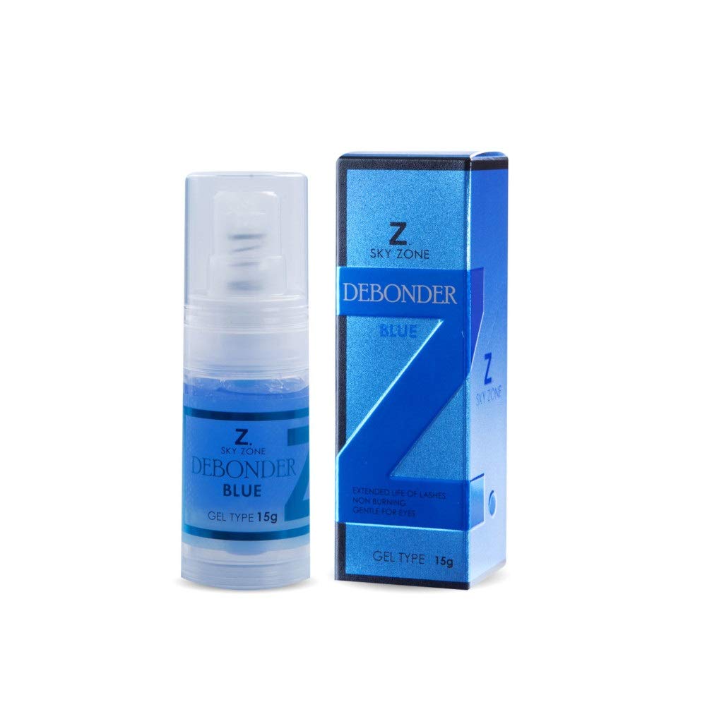SKY ZONE Professional Eyelash Extension Gel Remover - Blue Lash Debonder (15g) | Safe & Fast Acting | Perfect for Salon & Home Use