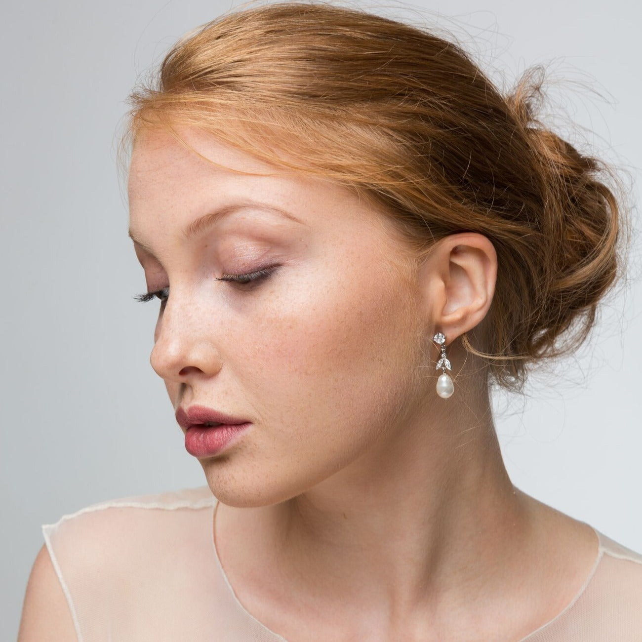 Elegant Silk Pearl Earrings for Women – Handmade Luxury Jewelry for Weddings, Parties & Special Occasions