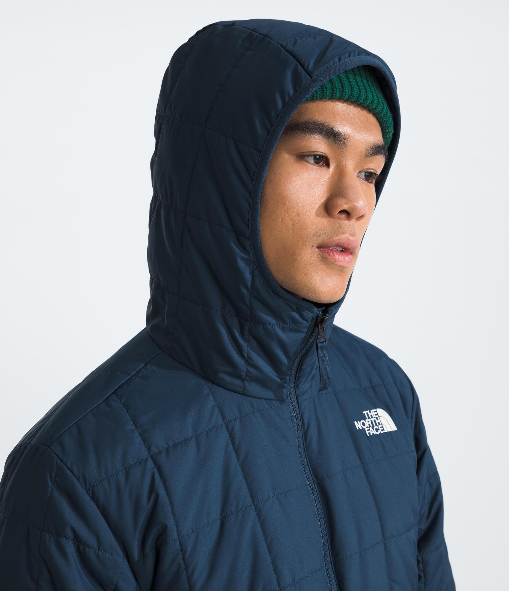 THE NORTH FACE Men's Insulated Hoodie Jacket - Waterproof Winter Coat for Hiking, Camping & Outdoor Activities