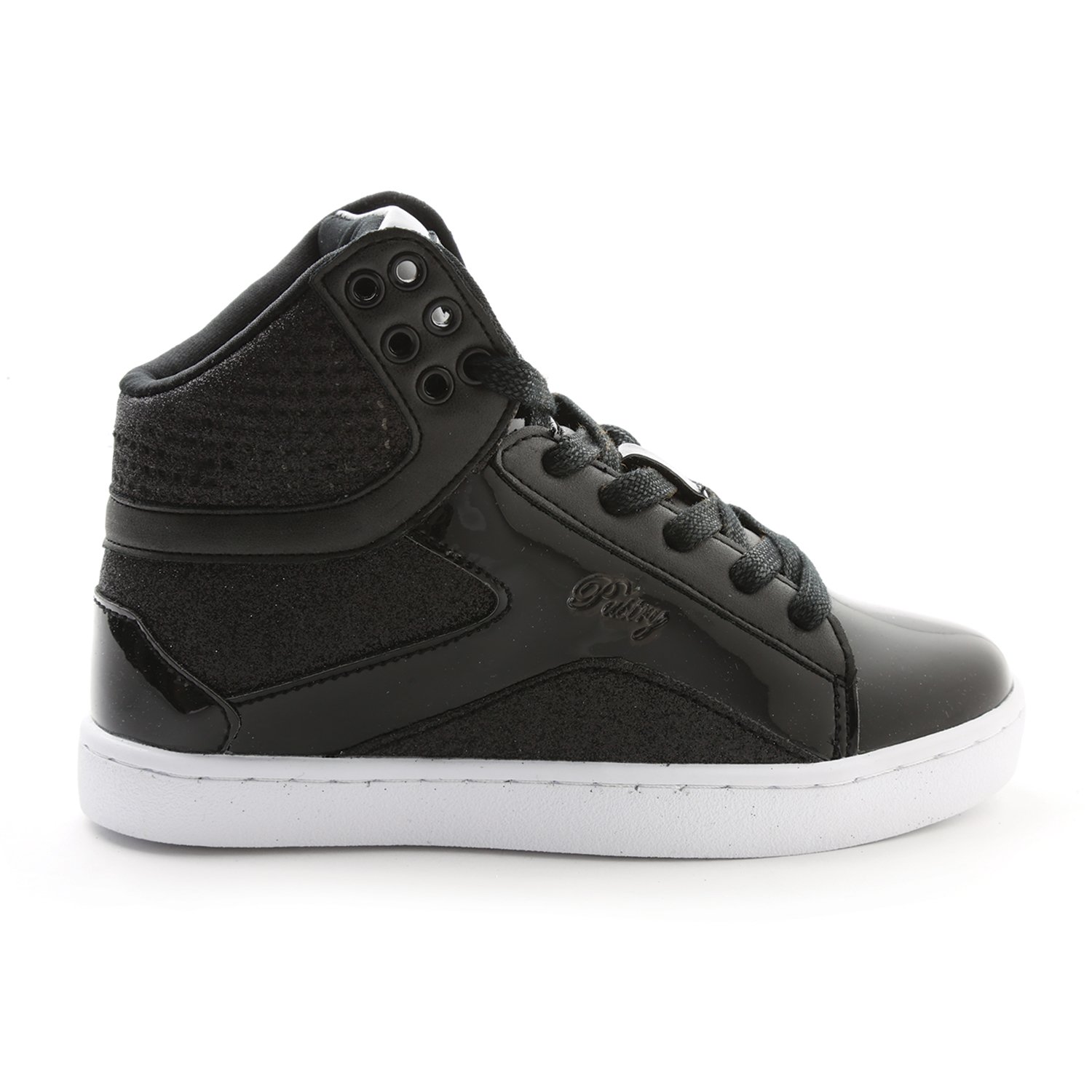 Glitter High-Top Sneakers for Kids - Pastry Pop Tart Dance Shoes | Comfortable & Stylish for Dance Classes, Parties & Everyday Wear