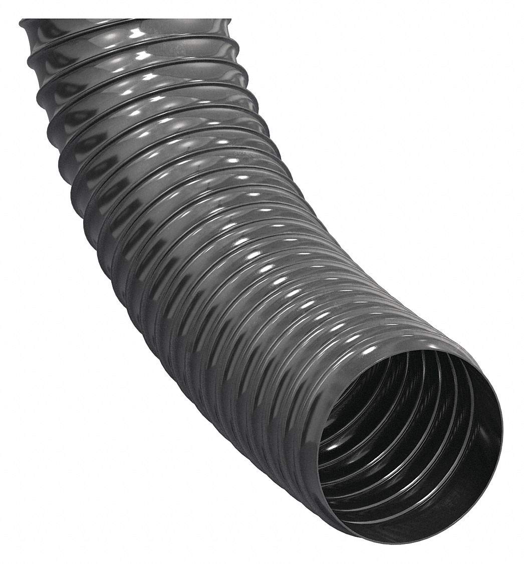 2 Inch Industrial Ducting Hose - 25ft Flexible Air Ventilation Duct Pipe with 10 PSI & 2in Bend Radius for HVAC, Dust Collection, Fume Extraction, and Workshop Ventilation Systems