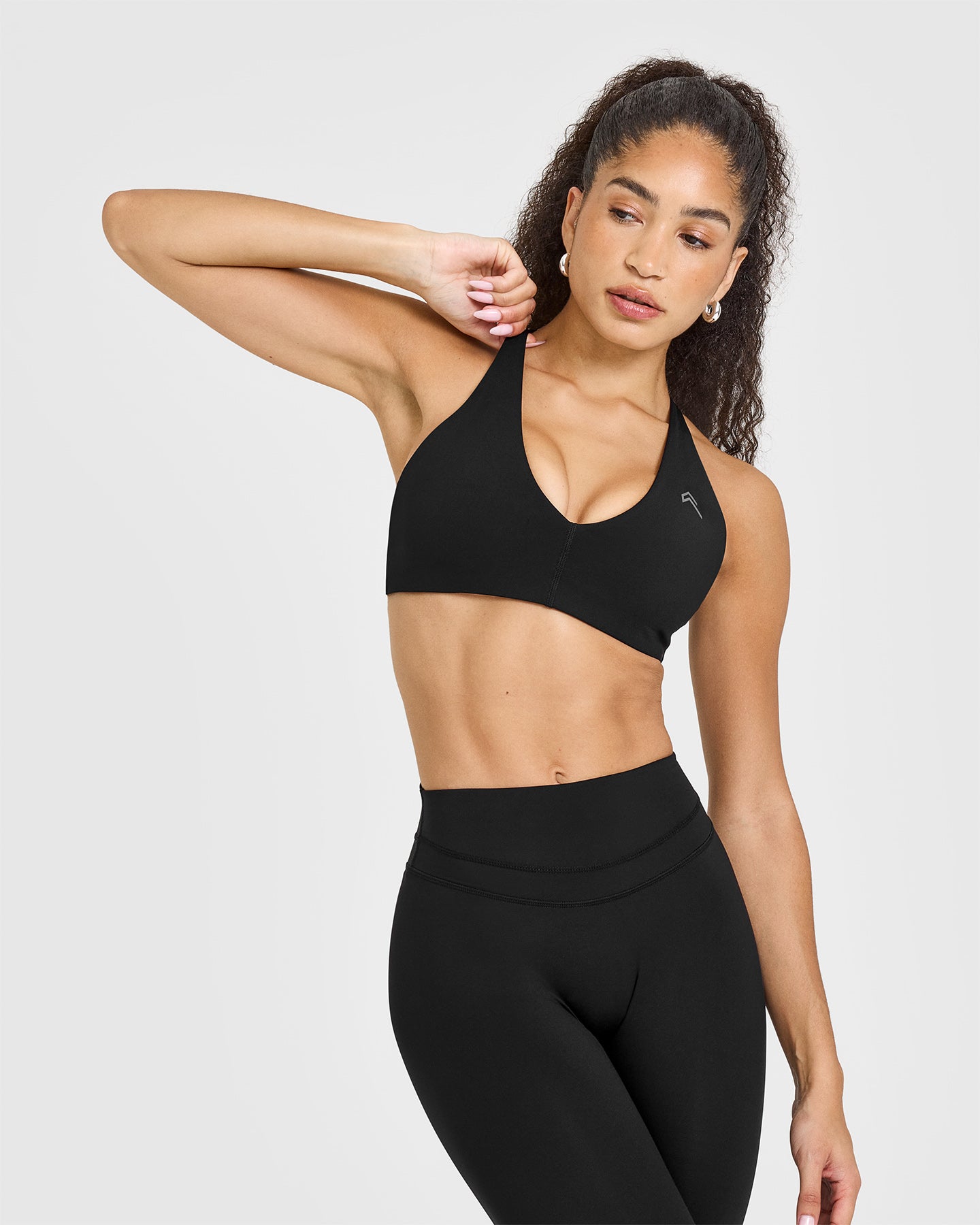 Unified Micro Bralette - Seamless Wireless Comfort Bra in Black | Perfect for Yoga, Lounge & Everyday Wear