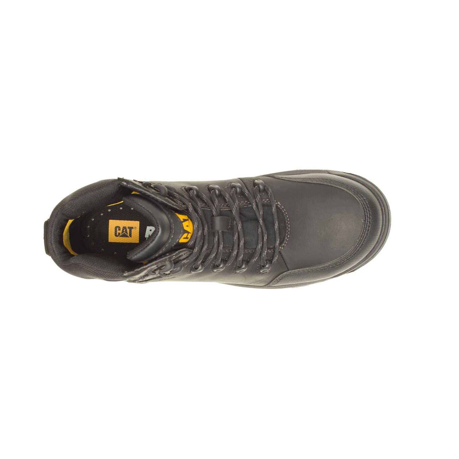 Waterproof Composite Toe Work Boots for Men - Black Safety Shoes for Construction, Warehouse & Outdoor Work