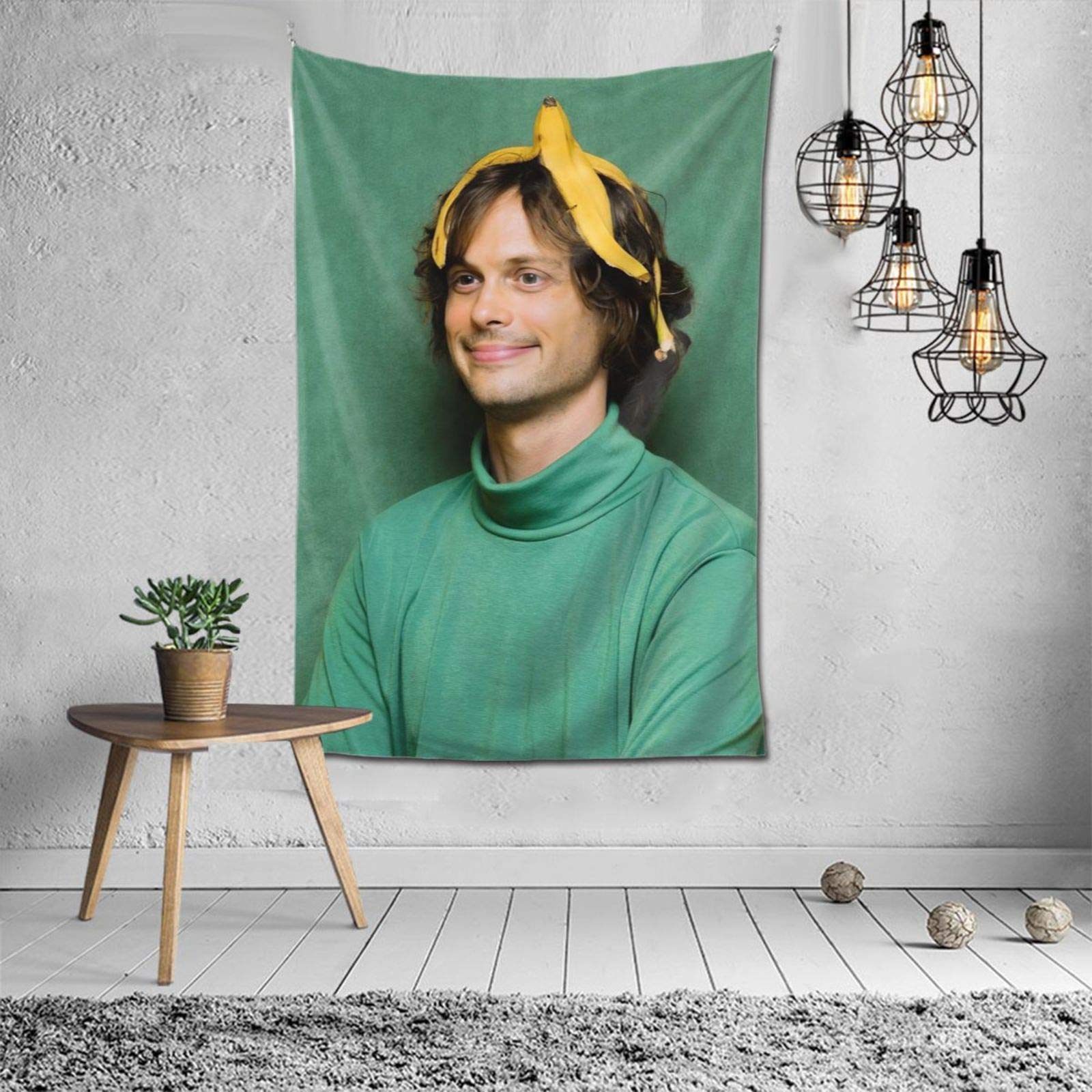 Matthew Gray-Gubler Criminal Minds Tapestry Wall Hanging - 60x40 Inch Boho Home Decor for Bedroom, Living Room, Dorm | Perfect for Fans, Gifts & Aesthetic Room Decor