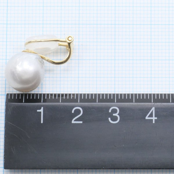 18K Yellow Gold Pearl Earrings for Women - Classic Elegant Stud Earrings - Perfect for Weddings, Parties & Everyday Wear