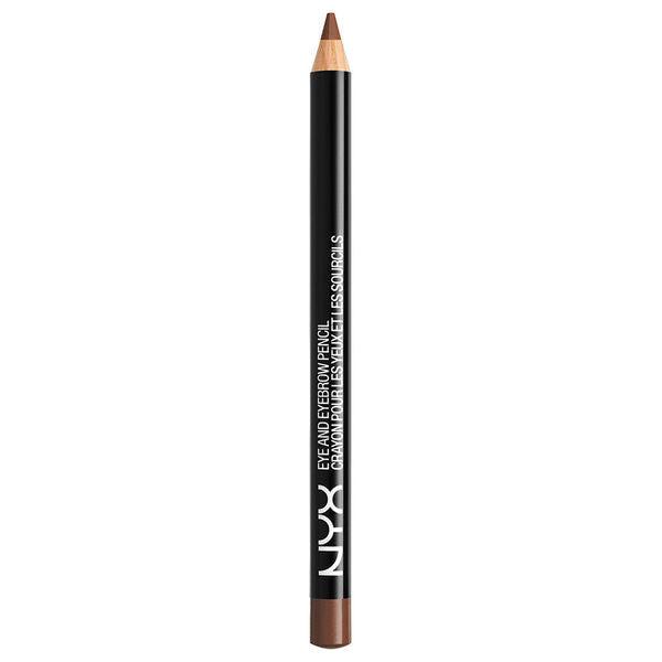 NYX Professional Makeup Slim Eye & Eyebrow Pencil - Ultra-Thin Precision Tip for Defined Brows & Eyeliner - Waterproof & Long-Lasting - Perfect for Everyday Makeup & Professional Looks