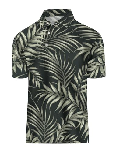Palm Leaves Polo Shirt