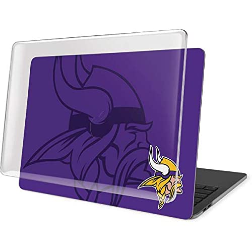 Official NFL Minnesota Vikings Double Vision MacBook Pro 16-inch Case (2019-2020) - Protective Skin Cover Compatible with MacBook Pro 16in - Perfect for Work, School & Travel Accessories