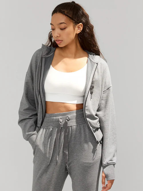 Air Mild Hooded Zip Up Jacket - Lightweight & Stylish for Outdoor Activities & Casual Wear