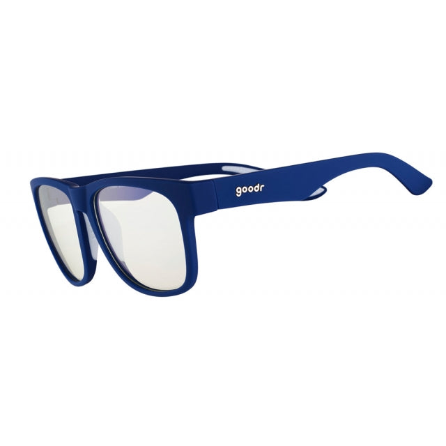 Goodr Blue Mirage Polarized Sunglasses for Men & Women - UV Protection, Lightweight & Stylish - Perfect for Running, Cycling & Outdoor Activities