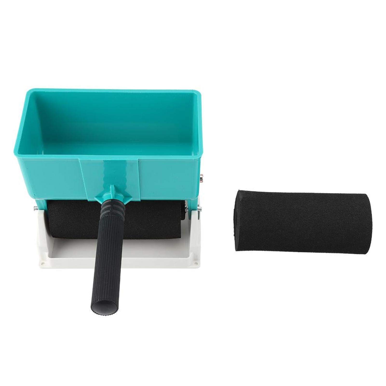 **6 Inch Glue Applicator Roller - Portable Adhesive Roller Machine for Woodworking, DIY Home Improvement & Furniture Making (No Switch Control Flow) - Perfect for Cabinets, Flooring & Craft Projects**