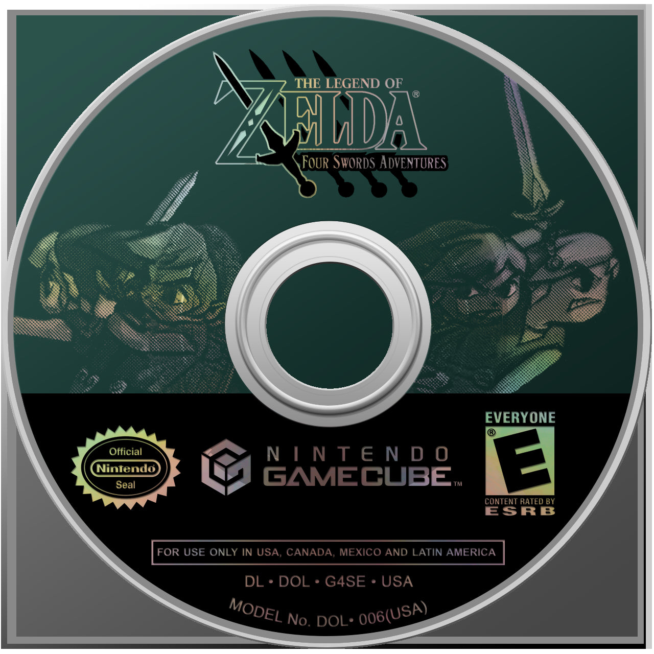 The Legend of Zelda: Four Swords Adventures - Nintendo GameCube Action-Adventure Game | Multiplayer Co-op Fantasy RPG | Perfect for Gaming Parties & Nostalgic Playthroughs