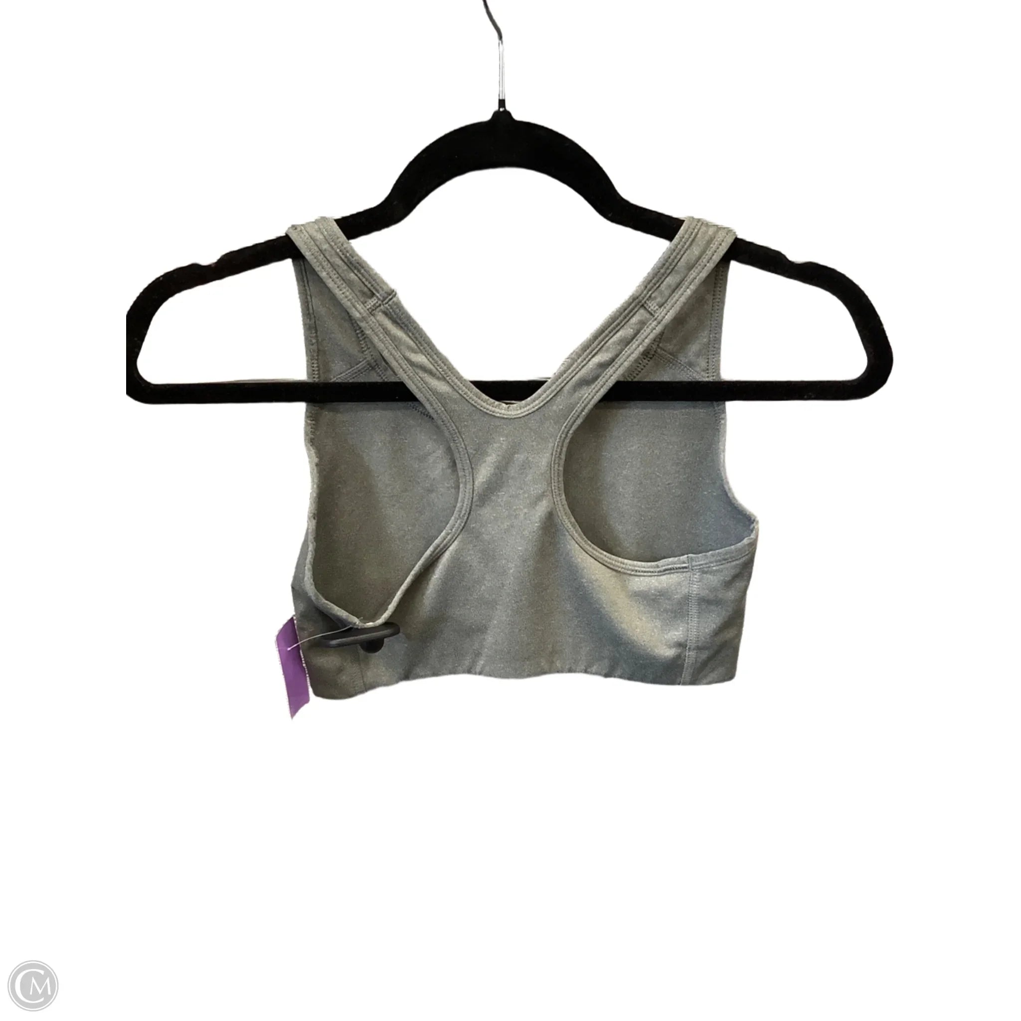 Nike Grey Athletic Sports Bra for Women - Size S - High Support Workout, Running, Yoga & Gym Fitness Apparel