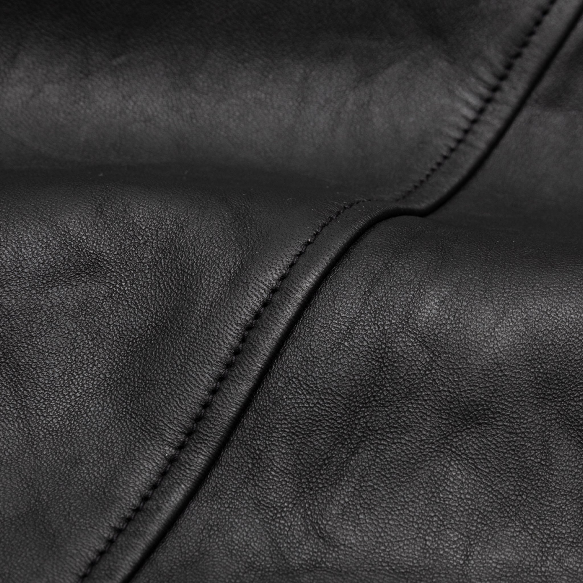 Premium Genuine Leather Zip Work Jacket for Men - Durable & Stylish Outerwear for Business Casual & Outdoor Activities