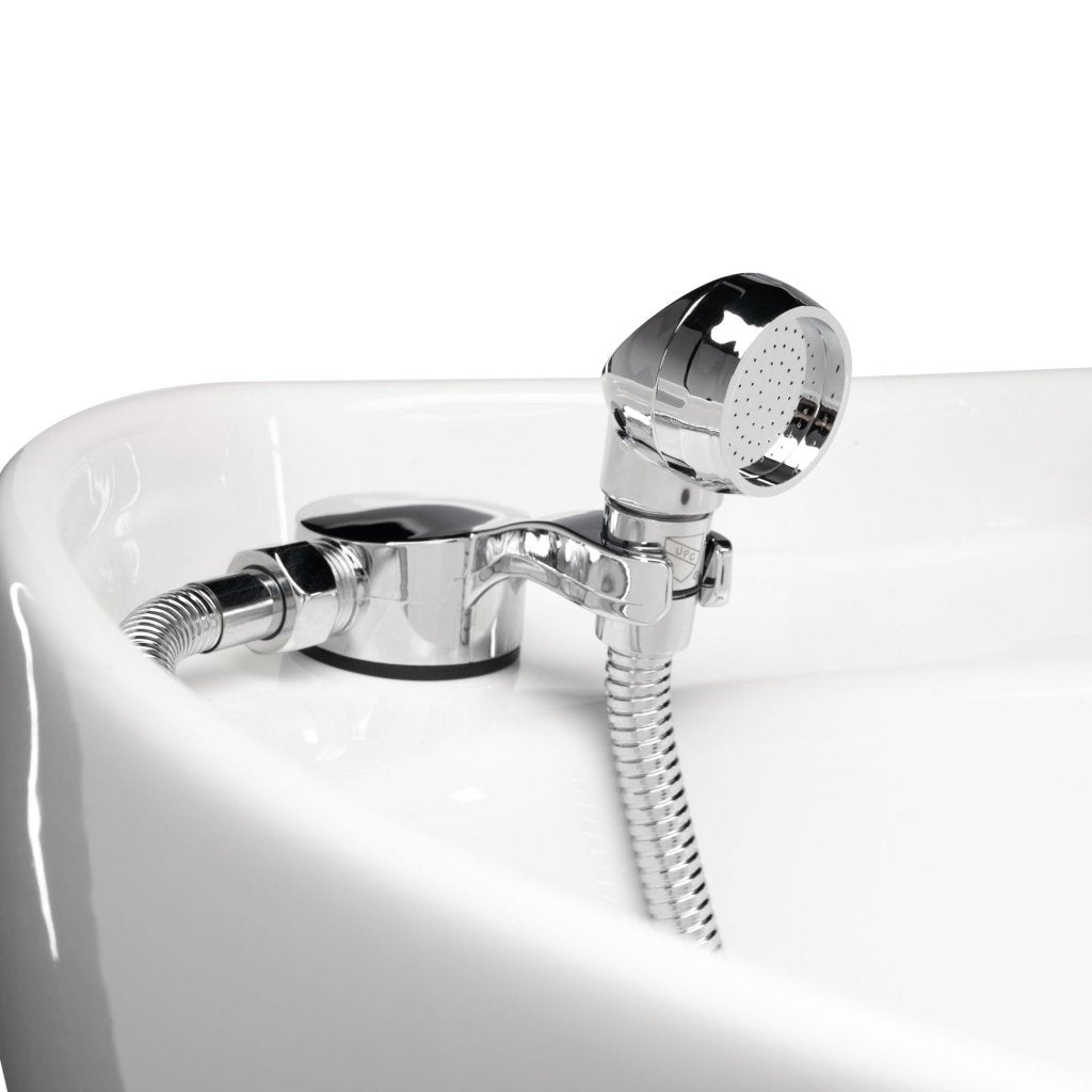 Lanvain Chrome Shower Head with Adjustable Spray - High Pressure Bathroom Showerhead for Spa-Like Experience | Perfect for Home, Hotel & Gym Use